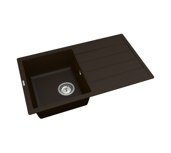 Кухонна мийка Vankor  Vankor  Easy EMP 02.76 Chocolate з сифоном