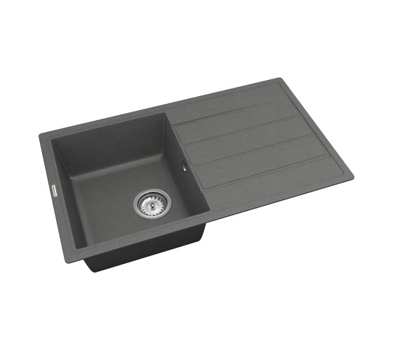 Кухонная мойка Vankor   Easy EMP 02.76 Gray с сифоном