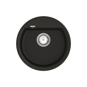 Кухонная мойка Vankor   Easy EMR 01.45 Black с сифоном