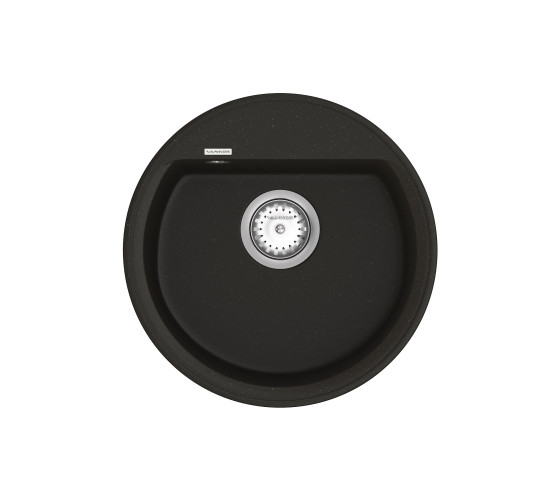 Кухонная мойка Vankor   Easy EMR 01.45 Black с сифоном