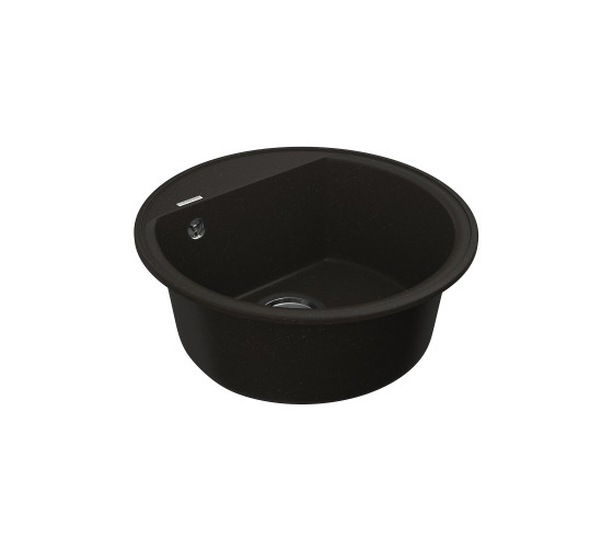 Кухонная мойка Vankor   Easy EMR 01.45 Black с сифоном