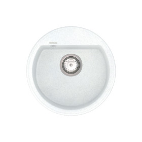 Кухонная мойка Vankor   Easy EMR 01.45 White stone с сифоном