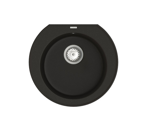 Кухонна мийка Vankor  Vankor  Kres KMR 01.52 black з сифоном