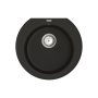 Кухонная мойка Vankor   Kres KMR 01.52 black с сифоном