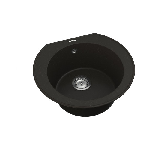 Кухонна мийка Vankor  Vankor  Kres KMR 01.52 black з сифоном