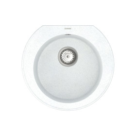 Кухонна мийка Vankor  Vankor  Kres KMR 01.52 White stone з сифоном