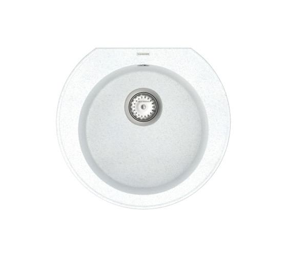 Кухонная мойка Vankor   Kres KMR 01.52 White stone с сифоном