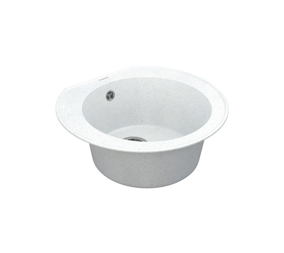 Кухонная мойка Vankor   Kres KMR 01.52 White stone с сифоном