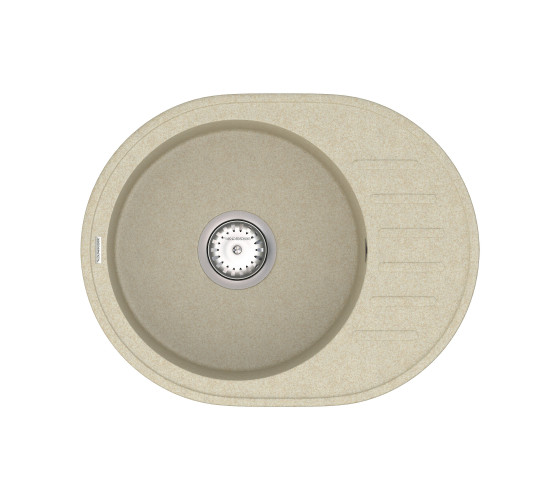 Кухонна мийка Vankor  Vankor  Lira LMO 02.57 Beige з сифоном