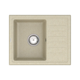 Кухонна мийка Vankor  Vankor  Lira LMP 02.55 Beige з сифоном