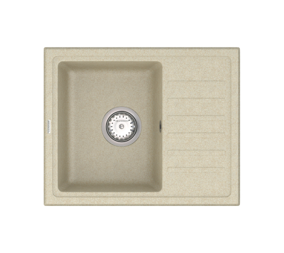 Кухонна мийка Vankor  Vankor  Lira LMP 02.55 Beige з сифоном