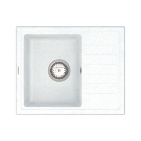 Кухонна мийка Vankor  Vankor  Lira LMP 02.55 White stone з сифоном