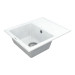 Кухонная мойка Vankor   Lira LMP 02.55 White stone с сифоном