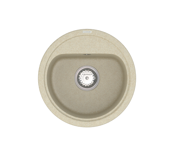 Кухонна мийка Vankor Lira LMR 01.44 Beige з сифоном