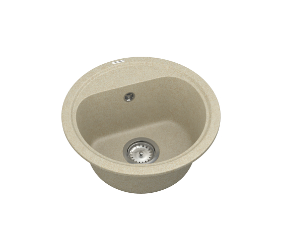 Кухонна мийка Vankor Lira LMR 01.44 Beige з сифоном