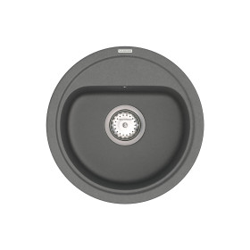 Кухонна мийка Vankor Lira LMR 01.44 Gray з сифоном