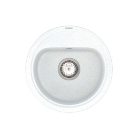 Кухонна мийка Vankor Lira LMR 01.44 White stone з сифоном
