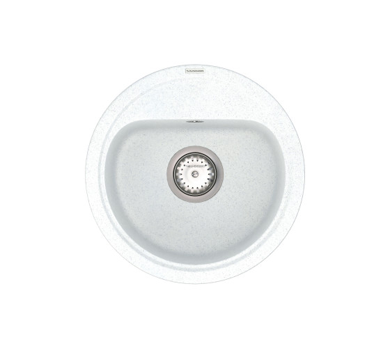 Кухонна мийка Vankor Lira LMR 01.44 White stone з сифоном
