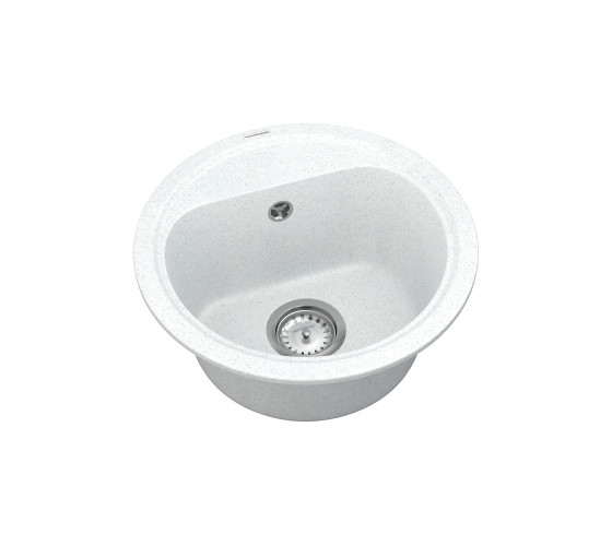 Кухонна мийка Vankor Lira LMR 01.44 White stone з сифоном