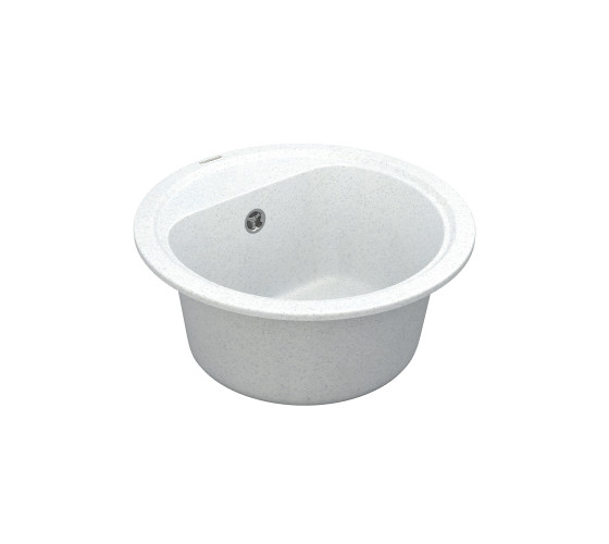 Кухонна мийка Vankor Lira LMR 01.44 White stone з сифоном