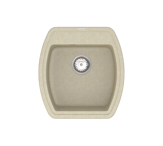 Кухонна мийка Vankor Norton NMP 01.48 Beige з сифоном