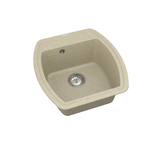 Кухонна мийка Vankor Norton NMP 01.48 Beige з сифоном