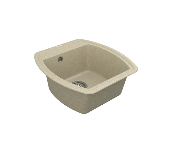 Кухонна мийка Vankor Norton NMP 01.48 Beige з сифоном
