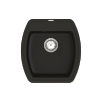 Кухонна мийка Vankor Norton NMP 01.48 Black з сифоном
