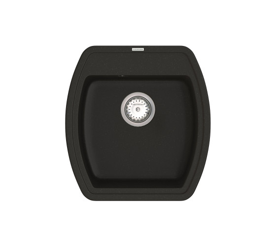 Кухонна мийка Vankor Norton NMP 01.48 Black з сифоном