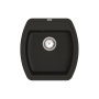 Кухонная мойка Vankor   Norton NMP 01.48 Black с сифоном