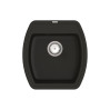 Кухонна мийка Vankor Norton NMP 01.48 Black з сифоном