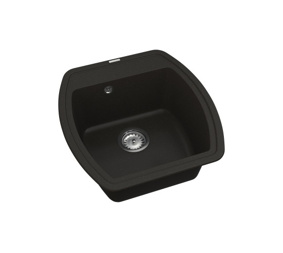 Кухонна мийка Vankor Norton NMP 01.48 Black з сифоном