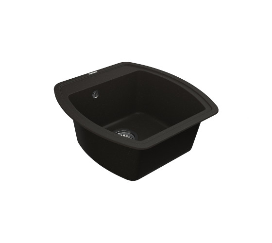 Кухонна мийка Vankor Norton NMP 01.48 Black з сифоном