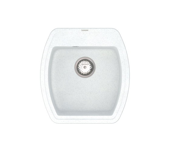 Кухонна мийка Vankor Norton NMP 01.48 White stone з сифоном