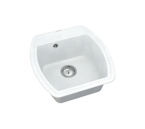 Кухонна мийка Vankor Norton NMP 01.48 White stone з сифоном