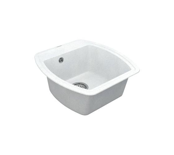 Кухонна мийка Vankor Norton NMP 01.48 White stone з сифоном