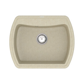 Кухонна мийка Vankor Norton NMP 01.63 Beige з сифоном