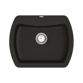 Кухонна мийка Vankor Norton NMP 01.63 Black з сифоном