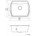 Кухонна мийка Vankor Norton NMP 01.63 Gray з сифоном