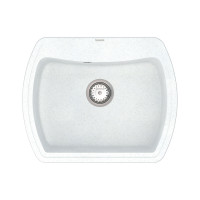 Кухонная мойка Vankor   Norton NMP 01.63 White stone с сифоном