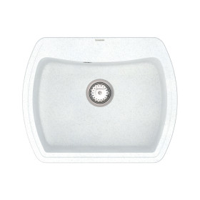 Кухонна мийка Vankor Norton NMP 01.63 White stone з сифоном