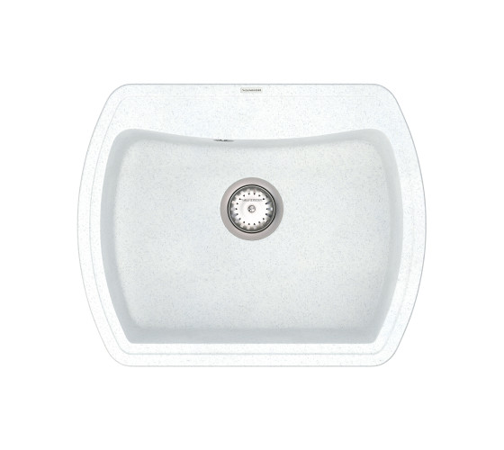 Кухонна мийка Vankor Norton NMP 01.63 White stone з сифоном