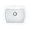 Кухонна мийка Vankor Norton NMP 01.63 White stone з сифоном