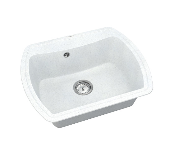 Кухонна мийка Vankor Norton NMP 01.63 White stone з сифоном
