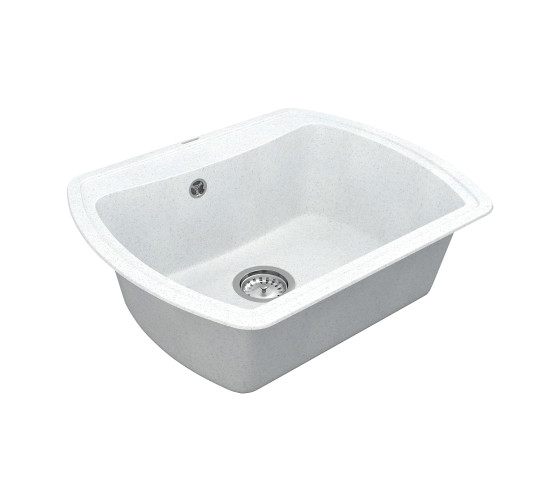Кухонна мийка Vankor Norton NMP 01.63 White stone з сифоном