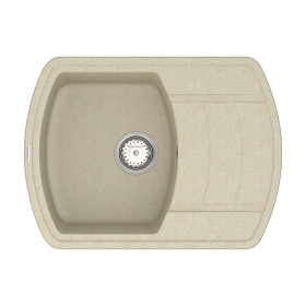 Кухонна мийка Vankor Norton NMP 02.67 Beige з сифоном
