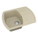 Кухонна мийка Vankor Norton NMP 02.67 Beige з сифоном