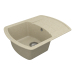 Кухонна мийка Vankor Norton NMP 02.67 Beige з сифоном