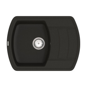 Кухонна мийка Vankor Norton NMP 02.67 Black з сифоном