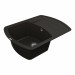 Кухонна мийка Vankor Norton NMP 02.67 Black з сифоном